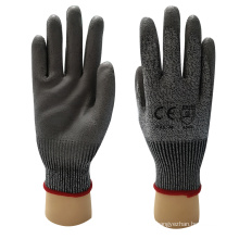 Excellent Quality Working Knitted Protective Anti-Cut PU Glove for Factory Use